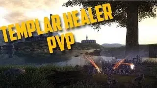 Elder Scrolls Online - Templar PVP Gameplay (Healing)