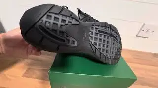 Lacoste Odyssa Leather Trainers - Black