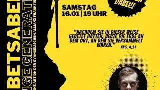 Jugendgebetsabend 2021