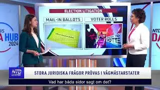 Stora juridiska fr&aring;gor pr&ouml;vas i v&aring;gm&auml;starstater | NTD NYHETER