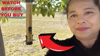 Backyard Expressions Tall Tube Bird Feeder - Durable Hanging Wild Bird Feeder for Wild Birds