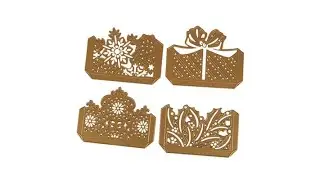 Anna Griffin Holiday Pocket Metal Dies