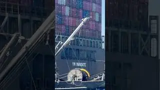 Container Ship Port of Los Angeles Arrival
