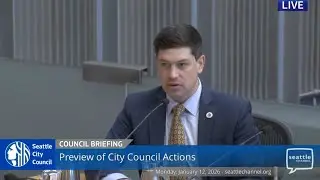Council Briefing 1/12/26