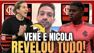 DETALHES EXCLUSIVOS DO FLAMENGO COM VENÊ E NICOLA | MERCADO UMA CONFUSÃO | VITÃO E FILIPE LUIZ E+