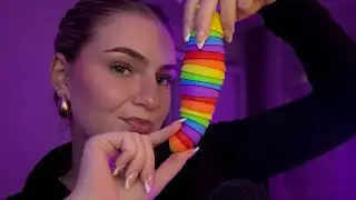 Uspím tě za 15 minut🖤 | zvuky úst & škrabkání mikrofonu