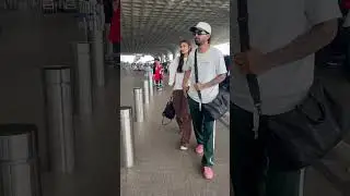 #klrahul #athiyashetty spotted at the airport post IPL series @KLRahulYT @KLYoutube @ipl
