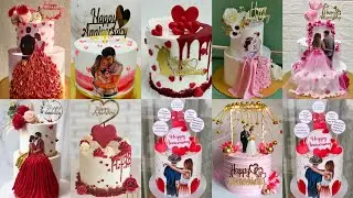 💞 Anniversary Theme Cake/Kek/Anniversary Cake/Anniversary Cake Design/Cake Recipe/Cake Banana/Cake