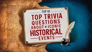 Top 10 Trivia Questions About Iconic Historical Events