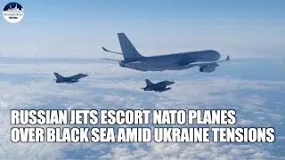 WATCH VIDEO of Russia's Su-27 escorting NATO planes over Black Sea, released by Moscow
