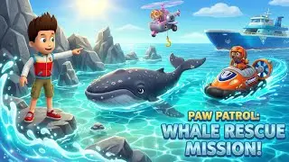 Pups Save a Whale of a Tale! 🐳🌊 | Baby Whale Rescue, Sea Patroller Action & Ocean Heroes!