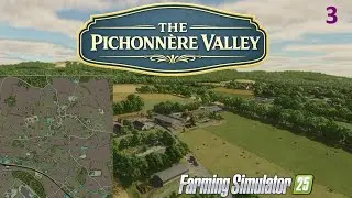 Empiezo a hacer el silo con mi cosecha, problemas... | Pichonni&egrave;re Valley | FS25