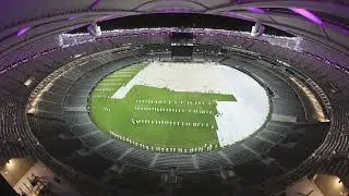 Optus Stadium - Red Hot Chilli Peppers Timelapse