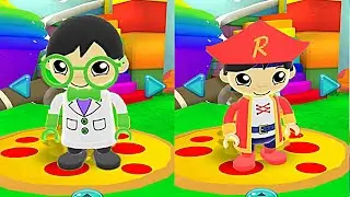 Cap'n Ryan vs Physicist Ryan - Tag With Ryan Versus Mode Android GamePlay