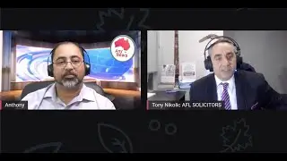Any News Weekly Live Stream   Tony Nikolic   AFL Solicitors   Employer and Employee Obligations 2