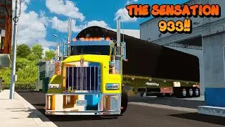 THE SENSATION 933 DE REGRESO A LAS CARRETERAS COLOMBIANAS |AMERICAN TRUCK SIMULATOR | CRM | ATS 1.53