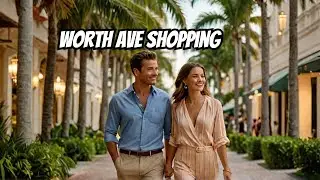 PALM BEACH, Florida: Shopping and dining on Worth ave