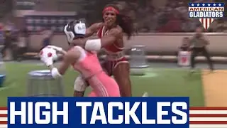 Gladiator Blaze Loves A Good Tackle | American Gladiators