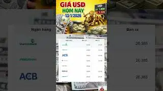 Gi&aacute; USD h&ocirc;m nay 13/1/2026 | Tỷ gi&aacute; Đ&ocirc; la Mỹ mới nhất | Ti&ecirc;n Lisa