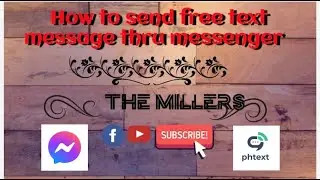 How to send free text message via messenger 2021 easy tutorial | send sms online or messenger
