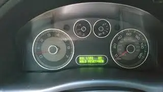 How to reset Oil Service Light Ford Taurus X and other models Lincoln Mercury