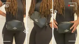 COACH BELTBAG REVIEW: WHAT CAN FIT IN MY COACH PURSE | WHAT CAN FIT IN MY BAG | SAMANTHAATHOME