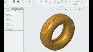 Toroidal Bend in CREO Part 2 Exercise