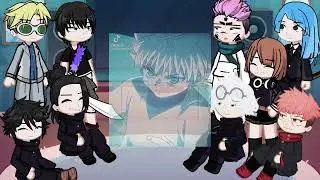 Jujutsukaisen react to killua zoldyck | Hunter | Gojo | Gacha life 2