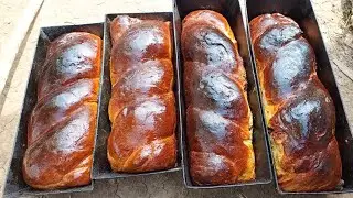 🍞ALUAT PENTRU 4 COZONACI CU DOSPIRE LA RECE🍞 ȘI UMPLUTURA DE NUCĂ CU CACAO 🌰🥜🍞