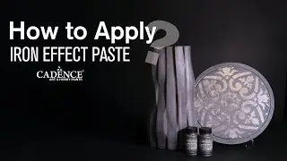 How to Apply Cadence Iron Effect Paste? | How to Create Realistic Cast Iron Texture