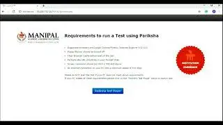 MET(Manipal entrance exam) 2020 mock test.. Paper patern