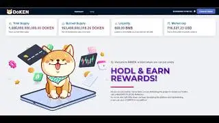 New 8% BUSD Rewards Token DOKEN