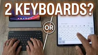 How to use on-screen and physical keyboard on Samsung Tablet