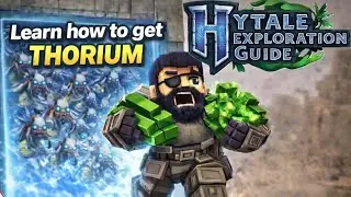 How to get Thorium and How to make a teleporter. Hytale Exploration Guide Ep.6