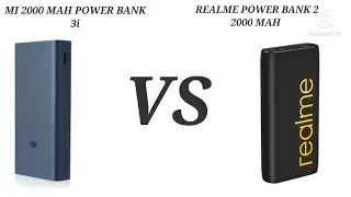Realme 20000mah Power Bank 2  vs Mi 20000mah Power Bank 3i   Which One Is Better One??