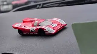 HUMAJ Diecast Review ~ 1:43rd Scale Porsche 917 Race Car 🏎 Hot Wheels 🔥 917K Red & White 1/43 Flat12