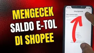 How to check e-toll balance on Shopee