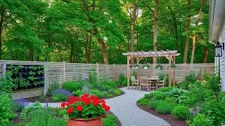 Rustic Serenity: A Calming Escape to Charming Vintage Garden Settings