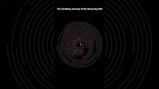 The Gentle Path of a Soothing Ball #adhd #bounceball #asmr #satisfying #bounceball