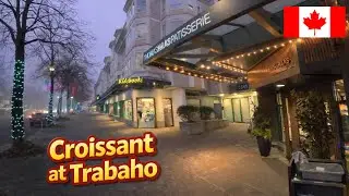 Kumain at Nagtrabaho sa Downtown Vancouver - Hirap pala magsolo-vlog | Buhay Canada