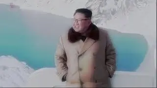 Kim Jong Un goes horse riding.