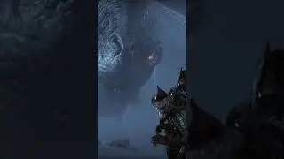 Aterus Meets His Frozen Friend Jormungandr - an Epic encounter #shorts #godofwarragnarok #aterus