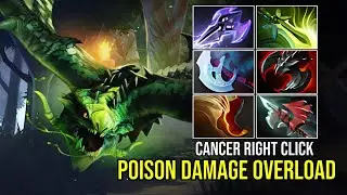 Viper Cancer: правый клик по центру &mdash; непрерывный урон ядом против танковых героев! | Dota 2 Pro ...