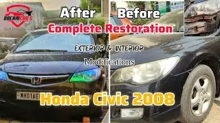 Honda Civic Restoration | EXTERIOR & INTERIOR | Car Restoration | Dream Cars 