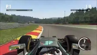F1 2015 - Spa hotlap (default setup, no assists)