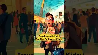 Traveling with Kids: Pro Tips for Smooth Flights #travel #flying #kids  #disney #hack