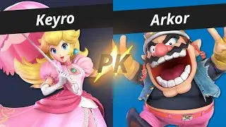 PK FIR'EIRB #9 GF Keyro (Dr. Mario, Palutena, Peach) VS Arkor (Wario)