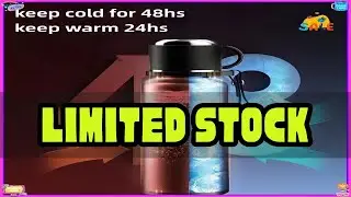 Large-capacity stainless steel vacuum insulated cup, vacuum insulated water bottle, suitable for ho
