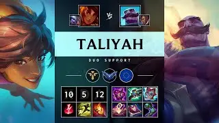 Taliyah Support vs Braum - EUW Diamond Patch 25.06