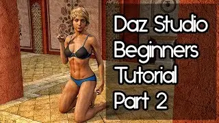 Daz Studio Beginners Tutorial – Part 2